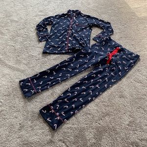 J. Crew Candy Cane Pajamas SIZE XS